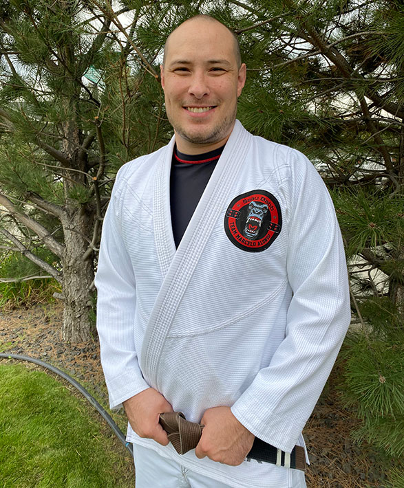 Chris Campbell owner of Technique Lab Jiu Jitsu Academy in West Richland Washington.