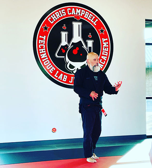 George Hissung teaching at Technique Lab Jiu Jitsu Academy in West Richland